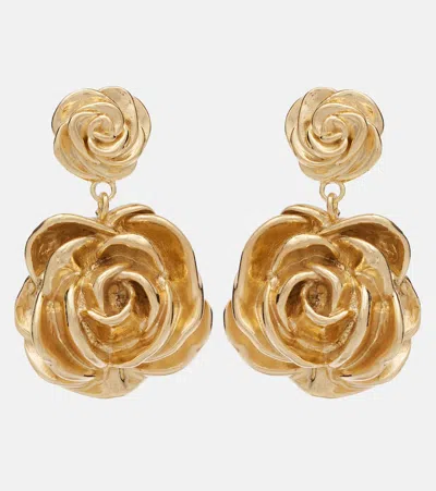 Magda Butrym Rose Drop Earrings