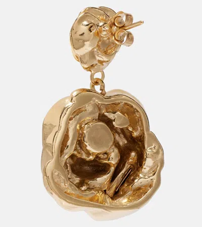 Magda Butrym Rose Drop Earrings