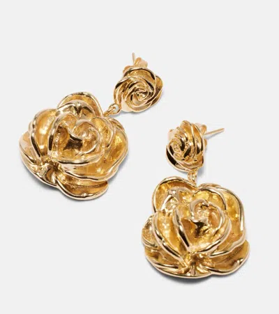 Magda Butrym Rose Drop Earrings