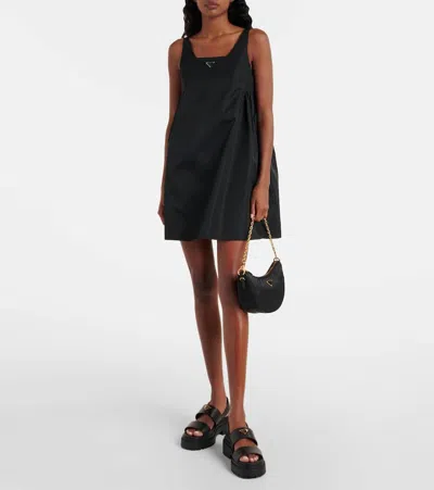 Prada Buckle-strap Platform Sandals In Black