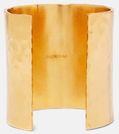 Saint Laurent Cassandre Cuff Bracelet