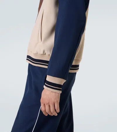 Valentino Jersey Felpa Vlogo Signature Cpu Grandala In Blue