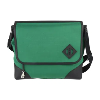 Pre-owned Hermes Black Green Swift Leather Shoulder Bag ()