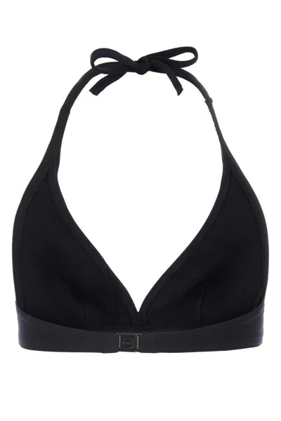 Eres Women Midnight Blue Stretch Nylon Bikini Top In Blue