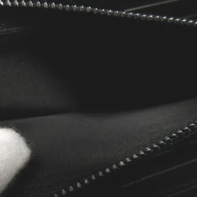 Pre-owned Jimmy Choo Navy Canvas Long Wallet (bi-fold) ()
