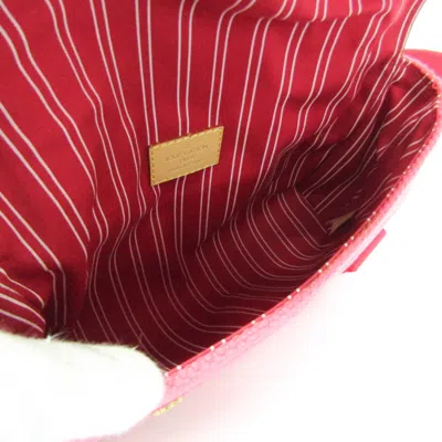 Pre-owned Louis Vuitton Antigua Rose Canvas Shoulder Bag ()