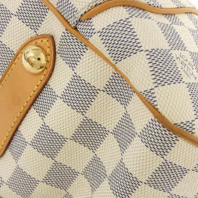 Pre-owned Louis Vuitton Azur Coated Canvas Shoulder Bag ()