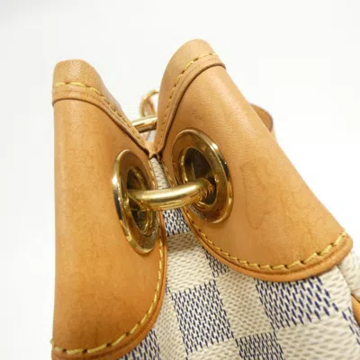 Pre-owned Louis Vuitton Azur Coated Canvas Shoulder Bag ()