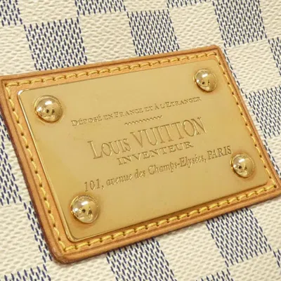 Pre-owned Louis Vuitton Azur Coated Canvas Shoulder Bag ()
