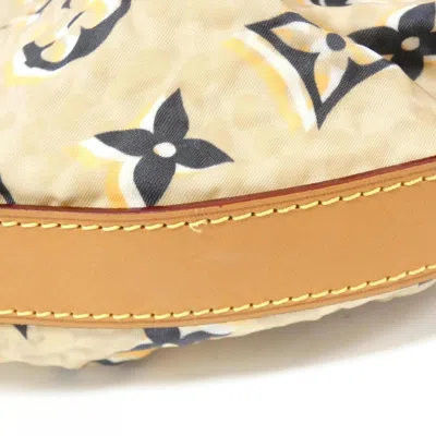 Pre-owned Louis Vuitton Beige Nylon Canvas Shoulder Bag ()