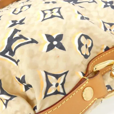 Pre-owned Louis Vuitton Beige Nylon Canvas Shoulder Bag ()