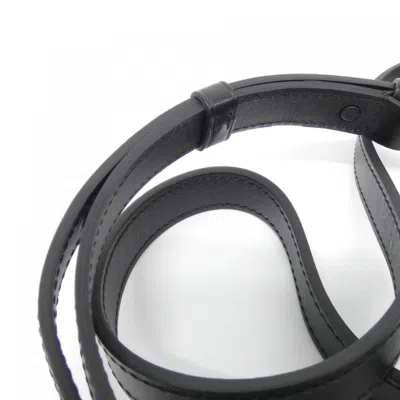 Pre-owned Louis Vuitton Black Coated Canvas Shoulder Bag ()