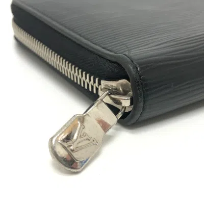 Pre-owned Louis Vuitton Black Epi Leather Long Wallet (bi-fold) ()