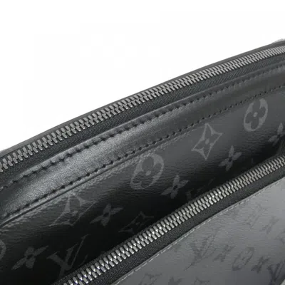 Pre-owned Louis Vuitton Black Gris Monogram Eclipse Monogram Eclipse Shoulder Bag ()