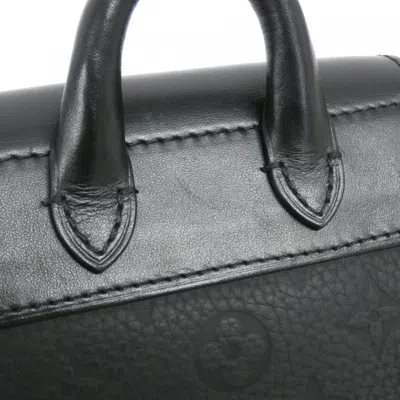 Pre-owned Louis Vuitton Black Leather Shoulder Bag ()