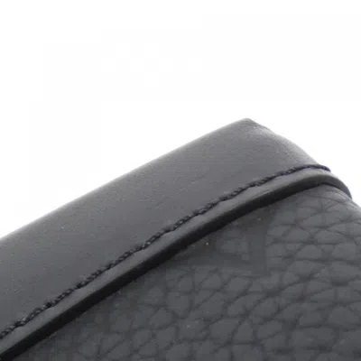 Pre-owned Louis Vuitton Black Leather Shoulder Bag ()