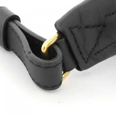Pre-owned Louis Vuitton Black Leather Shoulder Bag ()