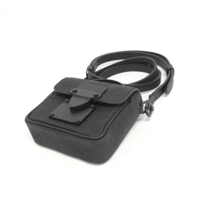 Pre-owned Louis Vuitton Black Leather Shoulder Bag ()