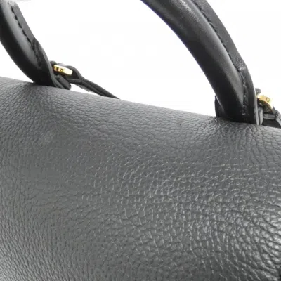 Pre-owned Louis Vuitton Black Marron Monogram Monogram Leather Backpack ()