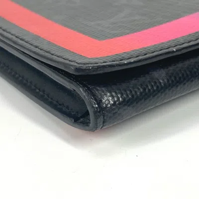 Pre-owned Louis Vuitton Black Monogram Eclipse Canvas Clutch Bag Pouch ()