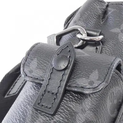 Pre-owned Louis Vuitton Black Monogram Eclipse Monogram Eclipse Backpack ()