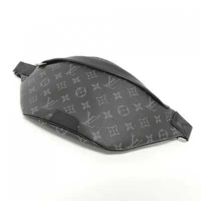 Pre-owned Louis Vuitton Black Monogram Eclipse Monogram Eclipse Fanny Pack Shoulder Bag ()