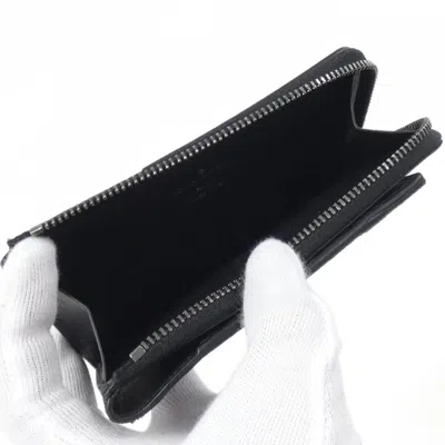 Pre-owned Louis Vuitton Black Monogram Eclipse Monogram Eclipse Coin Purse/coin Case ()