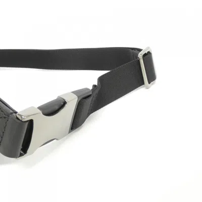 Pre-owned Louis Vuitton Black Monogram Eclipse Monogram Eclipse Fanny Pack Shoulder Bag ()