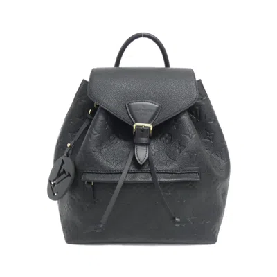 Pre-owned Louis Vuitton Black Monogram Monogram Empreinte Backpack ()