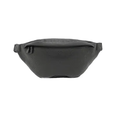 Pre-owned Louis Vuitton Black Monogram Shadow Fanny Pack Shoulder Bag ()