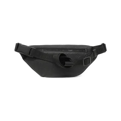 Pre-owned Louis Vuitton Black Monogram Shadow Fanny Pack Shoulder Bag ()