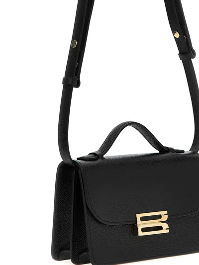 Victoria Beckham Black Mini Dorian Shoulder Bag