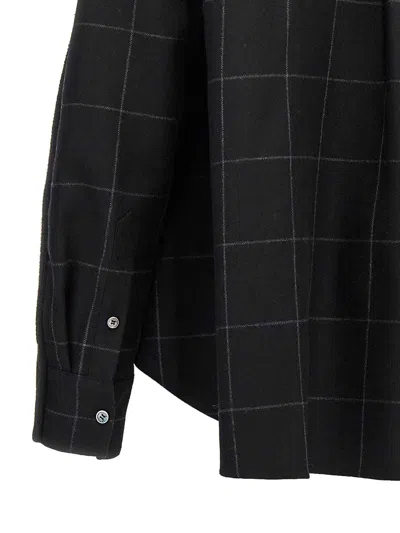 Sacai Windowpane Knit Cardigan
