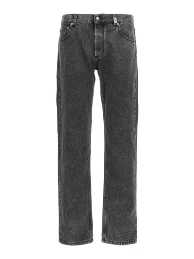 Alexander Mcqueen Alexander Mc Queen "metal Plate" Jeans