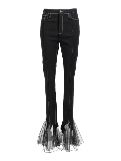 Nensi Dojaka Tulle Jeans