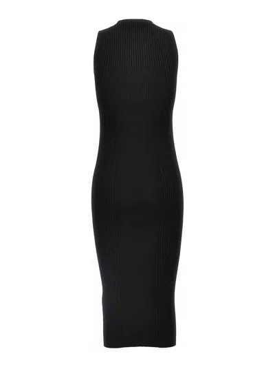 Alexander Mcqueen Ribbed Knit Dress
