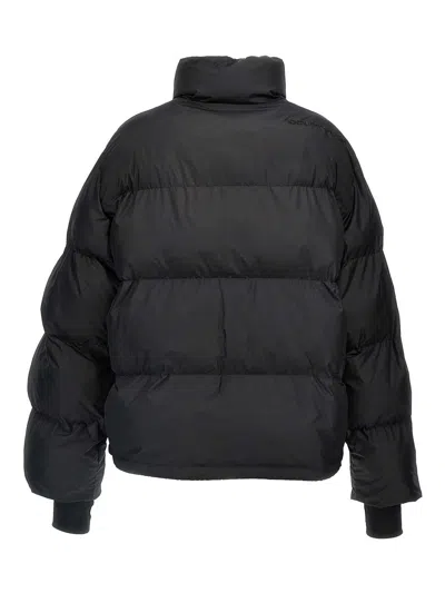 Courrèges Black Insulated Puffer Jacket