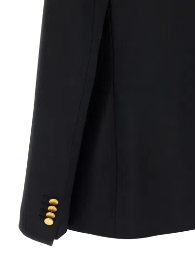 Tagliatore Double-breasted Houndstooth Jacket With Tailored Silhouette