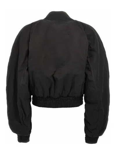 The Andamane Sierra Cropped Bomber Jacket