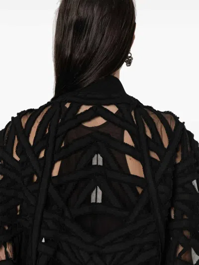 Rick Owens Peter Flight Strap-detail Oversized Jacket