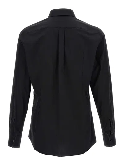 Dolce & Gabbana Black Essential Cotton Shirt