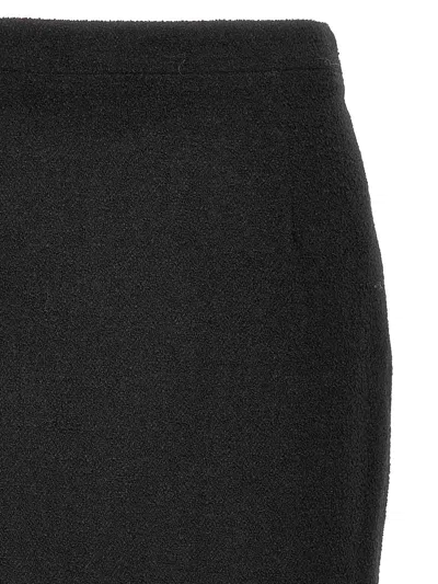 Alessandra Rich Midi Tweed Boucl Skirt