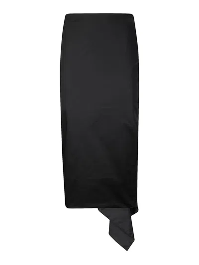 The Latest High-waisted Cotton Midi Skirt