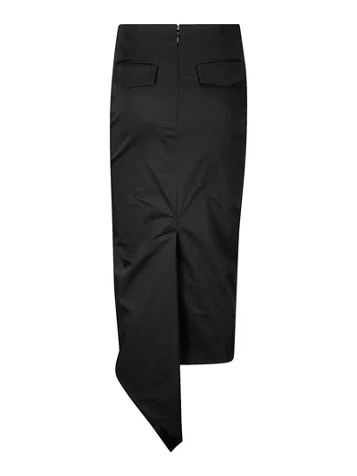 The Latest High-waisted Cotton Midi Skirt