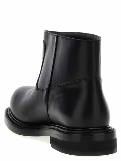 Moschino Couture Woman Ankle Boots Black Size 8 Calfskin