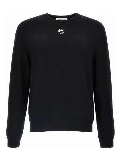 Marine Serre 'lune Logo' Crew Neck Sweater