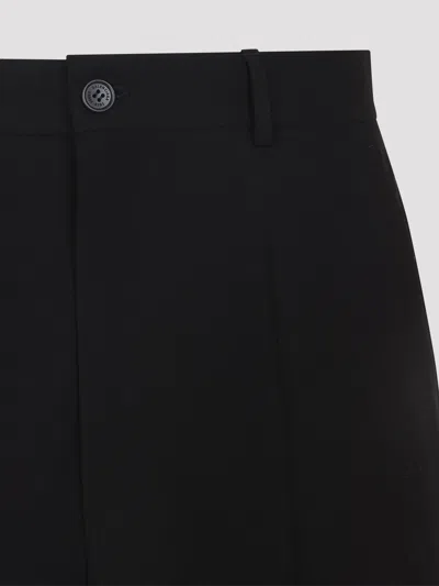 Balenciaga Tailored Wide-leg Pants In Black