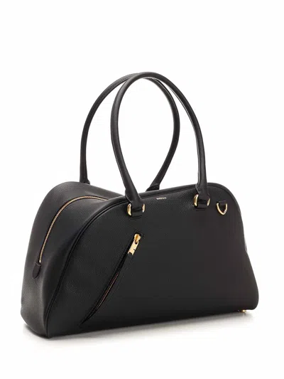 Burberry Shield Twin Handbags Black