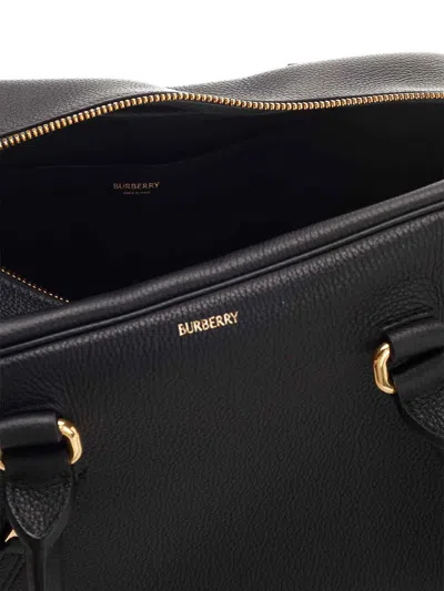 Burberry Shield Twin Handbags Black
