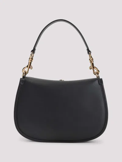 Etro Medium Pony Shoulder Bag In Black